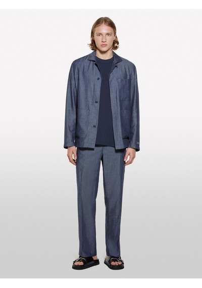 Sisley Keten Karışımlı Gizli Düğmeli Astarsız Ceket Erkek Mavi Ceket - 325p2nzvsw02a Siyah Sisley Keten Karışımlı Gizli Düğmeli Astarsız Ceket Erkek Mavi Ceket - 325p2nzvsw02a Siyah