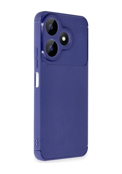 Xiaomi Redmi 13 4g Kılıf Auto Focus Karbon Kapak - Lacivert 0.2M-Çok Renkli