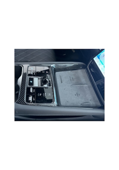 Red Lion Parts Byd Seallion 7 Uyumlu Karbon Fiber Orta Konsol Vites Çerçeve Trim