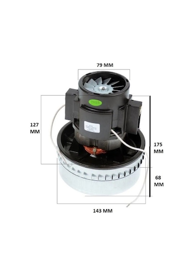 Bosch İle Uyumlu Bms 1200 1300 Elektrikli Süpürge Motoru 1400 W