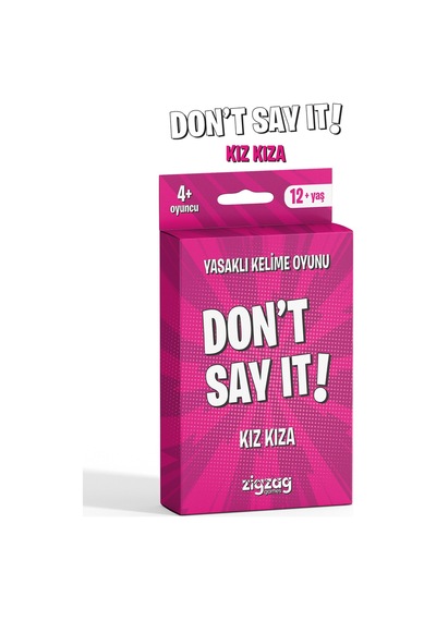Yasaklı Kelime Oyunu / Don't Say It - Kız Kıza