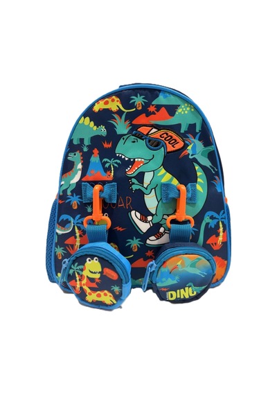 Dream Vest Orman Dinozoru Mini Sırt Çantası Çok Renkli
