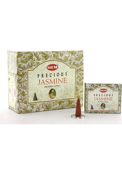 Precious Jasmine Aromalı Konik Tütsü Renkli
