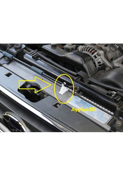 2004 Kasa Subaru Forester Kaput Çubuğu Klips