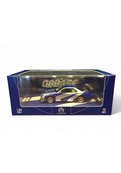 Tıme Mıcro Nıssan Skylıne Gt-r R34 Most Wanted 1/64 Pleksi