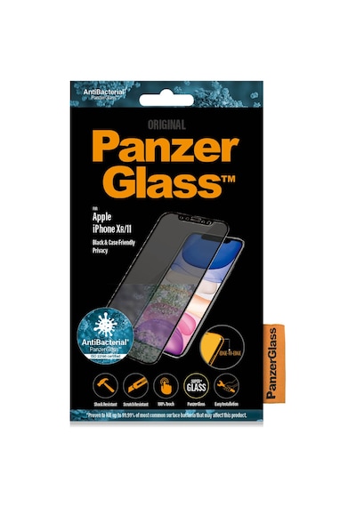 Panzerglass Apple Uyumlu iPhone 11 Xr Tam Koruma Gizli/hayalet Çerçeve Aparatlı Ekran Koruyucu