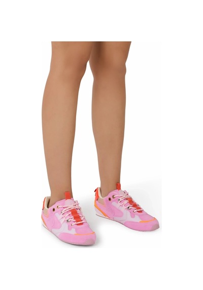 Kurt Geiger Kurt Slim Runner %100 Deri Kadın Sneaker Pembe