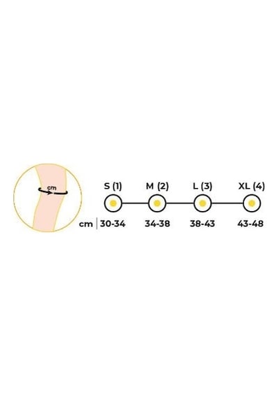 Medikaltec Örme Dizlik Yazlık Kışlık Menisküs 1 Adet Medium