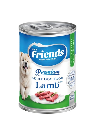 Premium Kuzu Etli Yetişkin Köpek Konservesi 400 Gr Chunk Special
