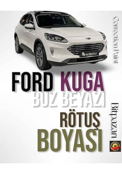 Ford Kuga Buz Beyazı Frozen White Çizik  Fırçalı Rötuş Boyası 20 Ml