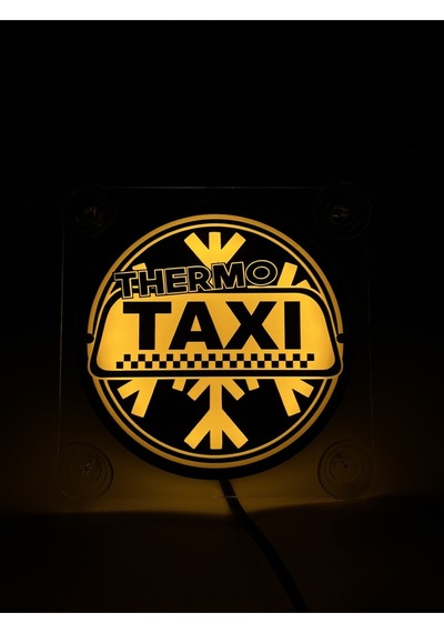 Ahmet Otomotiv Taxı Cam Önü Logo Tabela 24volt