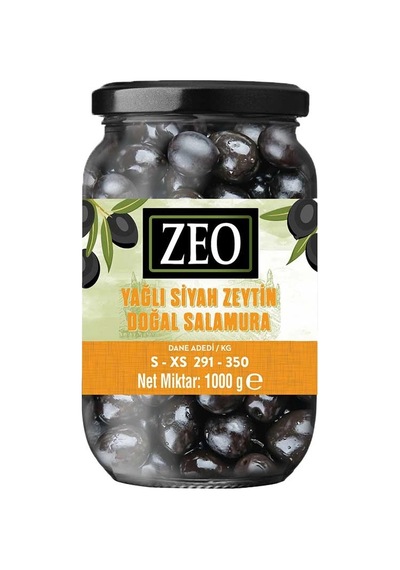 3 Adet Zeo Siyah Zeytin S-xs 1000 G
