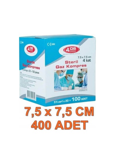 DS Damla Sağlık Steril Gazlı Bez 4 x 100 Adet