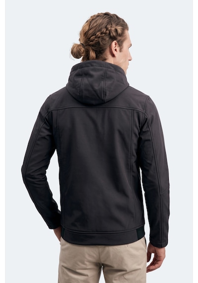 Slazenger Centra Erkek İçi Polarlı Rüzgar Ve Su Geçirmez Softshell Siyah Mont & Kaban Slazenger Centra Erkek İçi Polarlı Rüzgar Ve Su Geçirmez Softshell Siyah Mont & Kaban