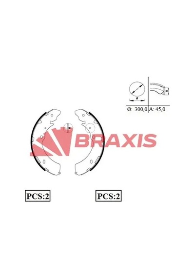 Arka Fren Pabuclu Balatası Isuzu D-max 4x4 0417 / D-max 4x2 0717 /d-max 1.9 4x4 4x2 1719