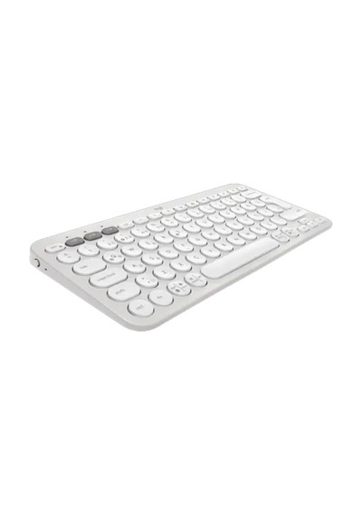 Logıtech K380s, Pebble Keys 2, Beyaz, 920-011860, Bluetooth, Türkçe, Q, Multimedya, Mini Klavye 12934554