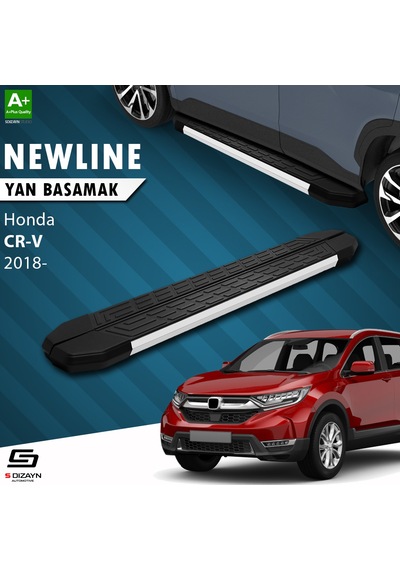 S-dizayn Honda Cr-v 5 Newline Aluminyum Yan Basamak 173 Cm 2018 Ü