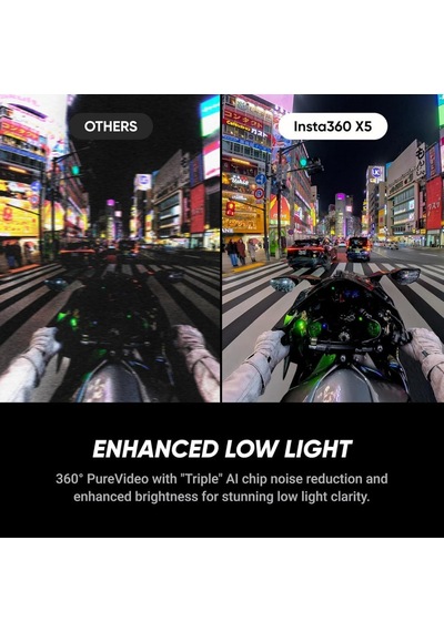 Insta360 X5 Kamera Bisiklet Paketi Kiti