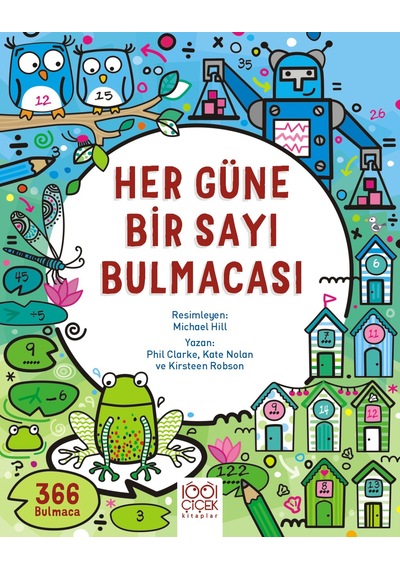 Her Güne Bir Sayı Bulmacası 1001 Çiçek Kitaplar