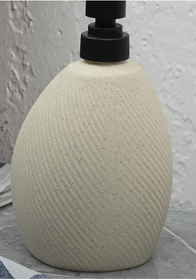 Taş Desenli Sıvı Sabunluk - Sünger Hazneli Mutfak Sabunluğu - 700 Ml - Çizgi Desen -