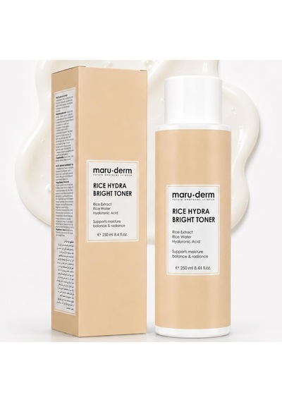 Maruderm Pirinç Özlü Aydınlatıcı Tonik Nem Dengeleyici Ve Canlandırıcı Cilt Toniği, Centella Asiatica İle, 250 Ml