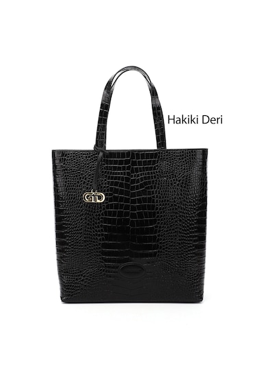 Gönderi R Kadıın Siyah Krako Hakiki Deri El Ve Omuz Çantası Ddzw002b8179 Siyah