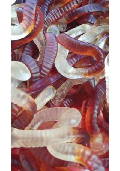 Bebeto Kolalı Solucan Meyve Aromalı Yumuşak Şeker 1 KG