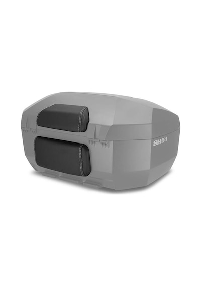 Tr48-tr55-sh51 Uyumlu Motosiklet Arka Çanta Sırt Dayama Top Case Sırt Pedi Motor Siyah