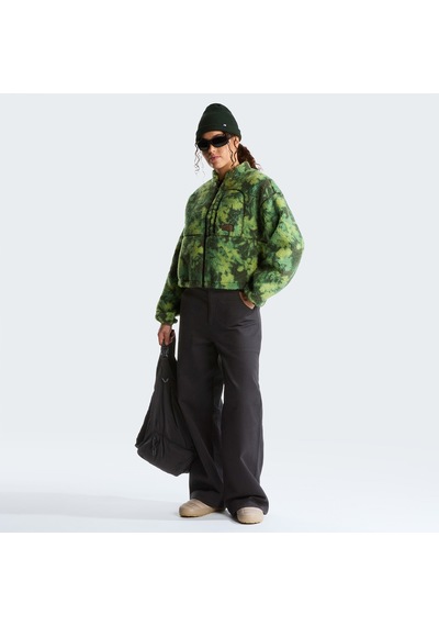 The North Face W Extreme Pıle 2 Fz Jacket -prınt Kadın Ceket Nf0a8kr0t2z1 Yeşil