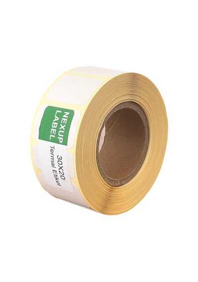 30x20 Mm Termal Etiket, Barkod/adres/kargo Termal Etiketleri, Zebra Ve Diğer Yazıcılarla Uyumlu