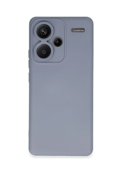 Uryport Xiaomi Redmi Note 13 Pro Plus Kılıf Nano İçi Kadife Silikon - Gri