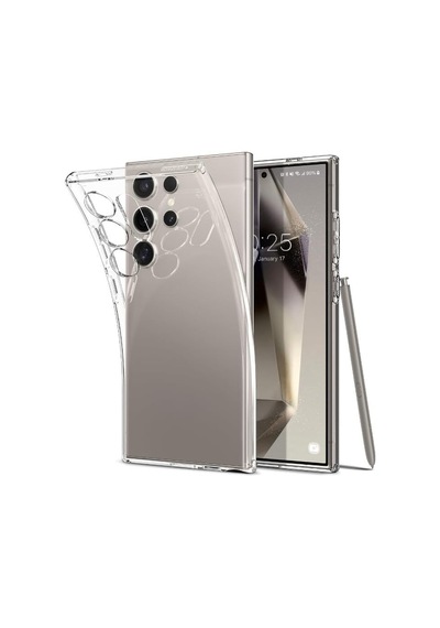 İle Uyumlu Şeffaf Clear Silikon Yüksek Kalite Darbeye Dayanıklı Şık Telefon Kılıfı S24 Ultra 50 x 22