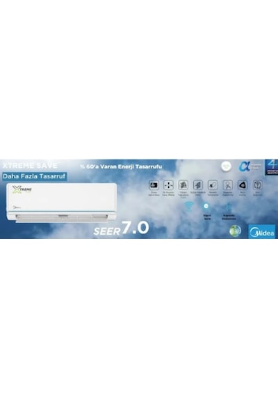 Midea Xtreme Save AG2ECO-09NXD0-I 9.000 Btu Duvar Tipi Klima