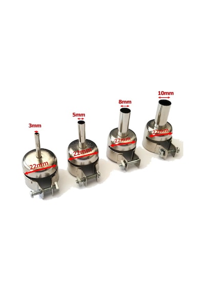 Best 878d 898d için 4 Adet Hava Üfleme Nozul Başlık 3-5-8-10mm Best 878d 898d için 4 Adet Hava Üfleme Nozul Başlık 3-5-8-10mm