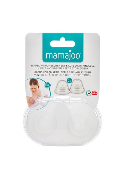 Mamajoo Silikon Göğüs Ucu Çıkartıcı Seti & Saklama Kutusu