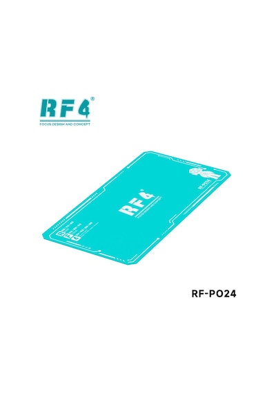 Rf4 Rf-po24 Silikon Tamir Pedi 70x35cm Isıya Dayanıklı Lehimleme Matı Pcb Smd Bga Çalışma Matı
