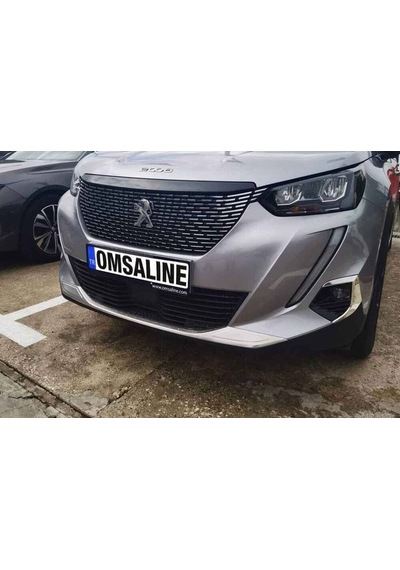 Peugeot 2008 Krom Sis Farı Çerçevesi 2 Parça 2019 ve Sonrası
