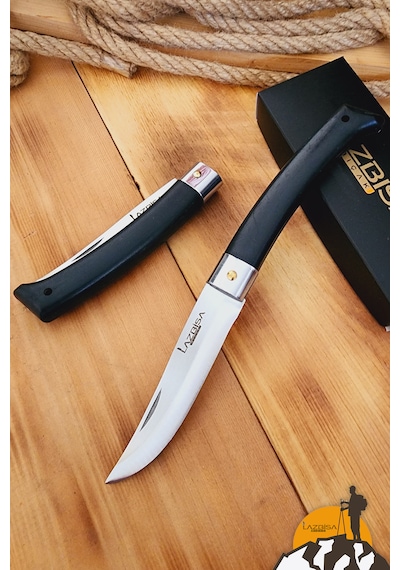 Tpe Sap Outdoor Çakısı Piknik Kamp Çakısı Bıçak Bıçağı Tpec-025y Siyah