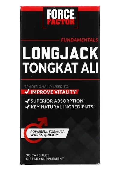 Force Factor Longjack Tongkat Alı 500 Mg 30 Capsules Aromasız