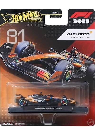 Hot Wheelsf1 Mclaren Piastri 1:64 Ölçekli, Jkd81