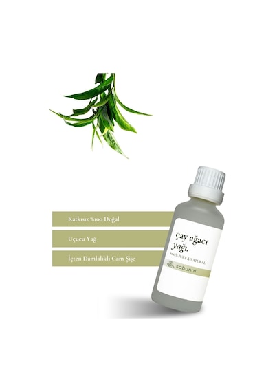 Sabunal Çay Ağacı Yağı 50 ML - Cilt Bakım Yağı