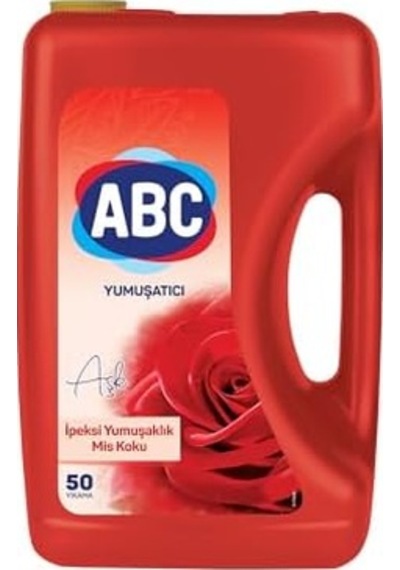 Deterjan Soft Aşk Kırmızı 5 L 1000'li Set