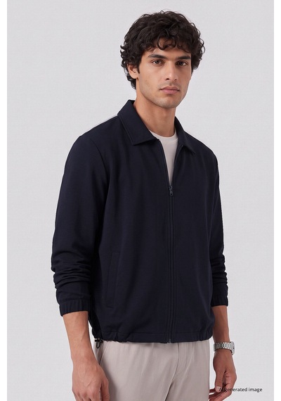 Tommylıfe Lacivert Rahat Form Erkek Ceket - 88494
