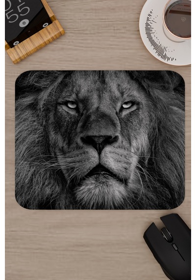 Aslan Kaymaz Dikişli Kauçuk Oyuncu Mousepad V4 - 22x18 Gaming Mouse Pad Fare Altlığı