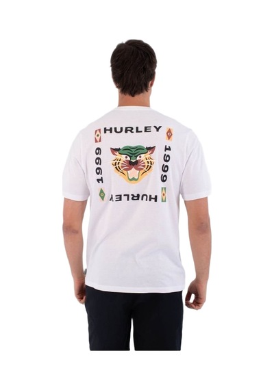Hurley Hurley Printing Press Bolud Erkek Beyaz Tişört 908