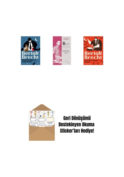 Efendi Puntila Ve Uşağı Matti + Bertolt Brecht - Bütün Oyunları 5 + Gecede Trampet Sesleri + Okuma Sticker'ları