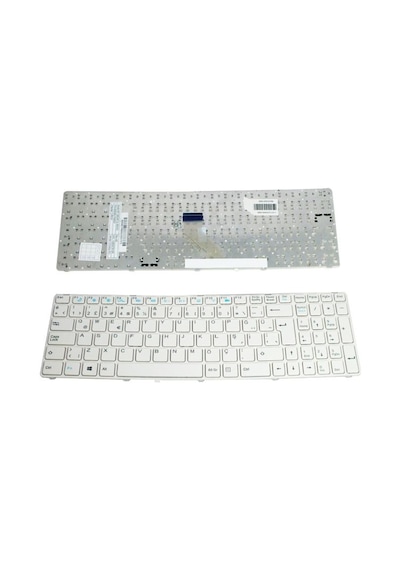 Casper Uyumlu Nirvana Mt50,Cku,Cky Notebook Klavyesi Tuş Takımı Beyaztr - 551347738