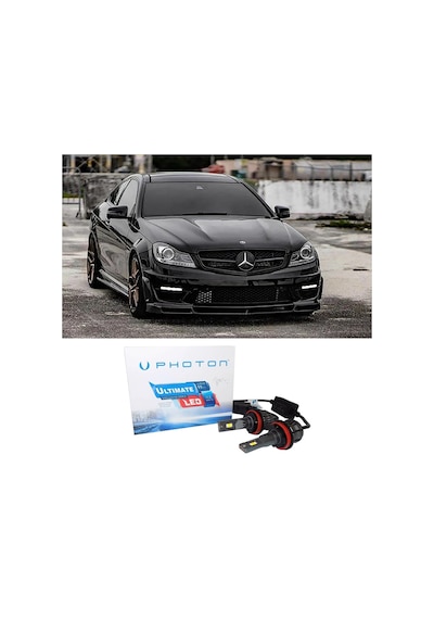 Mercedes C180 W204 Led Xenon Sis Far Ampulü H7 Ultimate Yeni Seri Beyaz 2009-2014