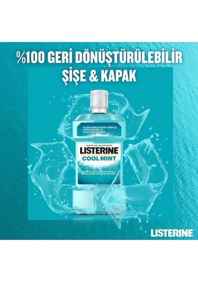 Listerine Cool Mint Nane Aromalı Ağız Çalkalama Suyu 500 ML