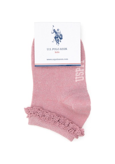 U.S. Polo Assn. U.s. Polo Assn. Kız Çocuk Çorap Patik 50318081-vr104 Koyu Frambuaz/dark Raspberry